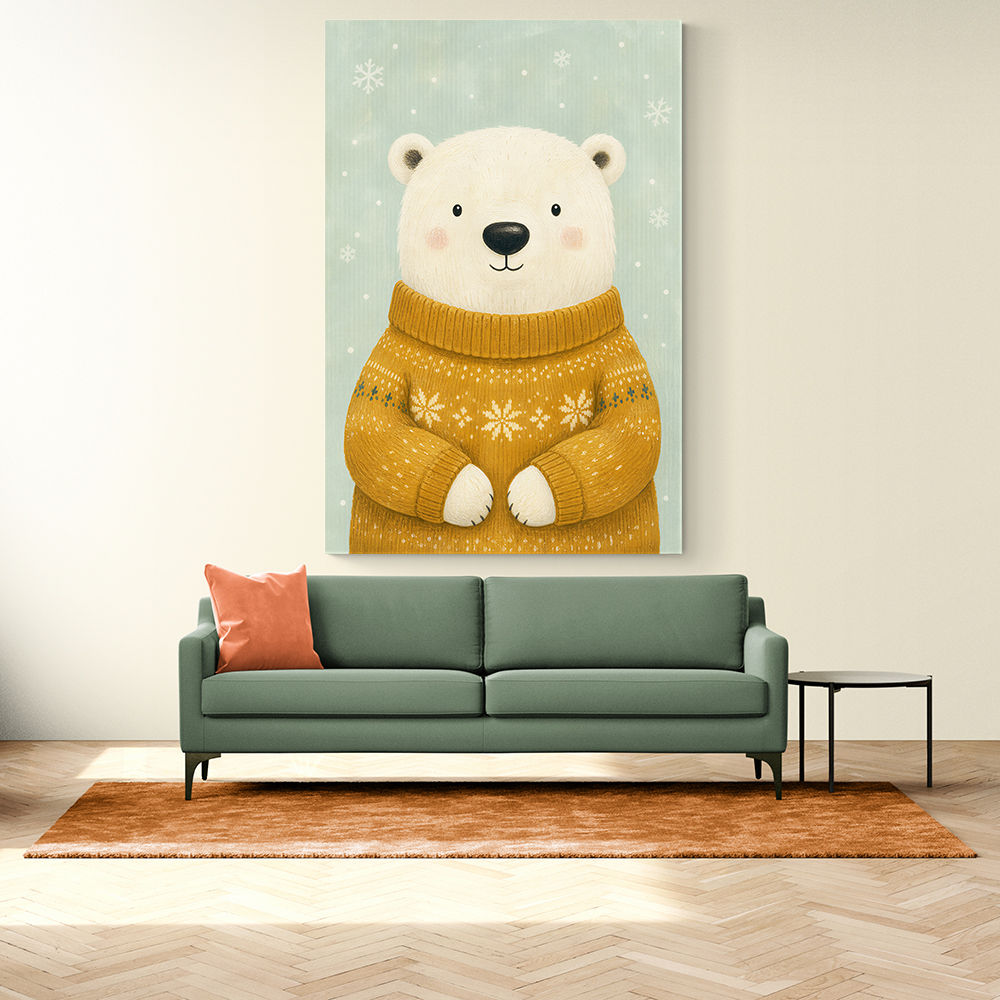 Polar Bear in Sweater