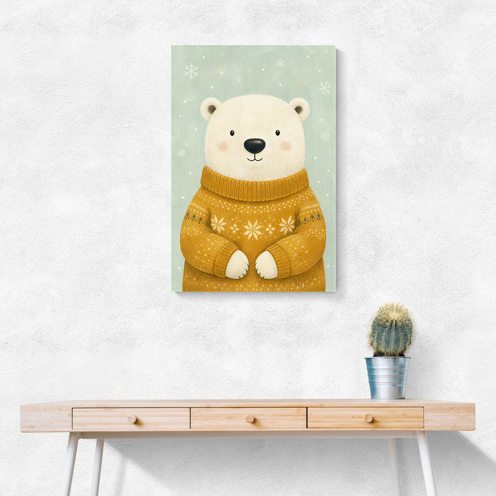 Polar Bear in Sweater