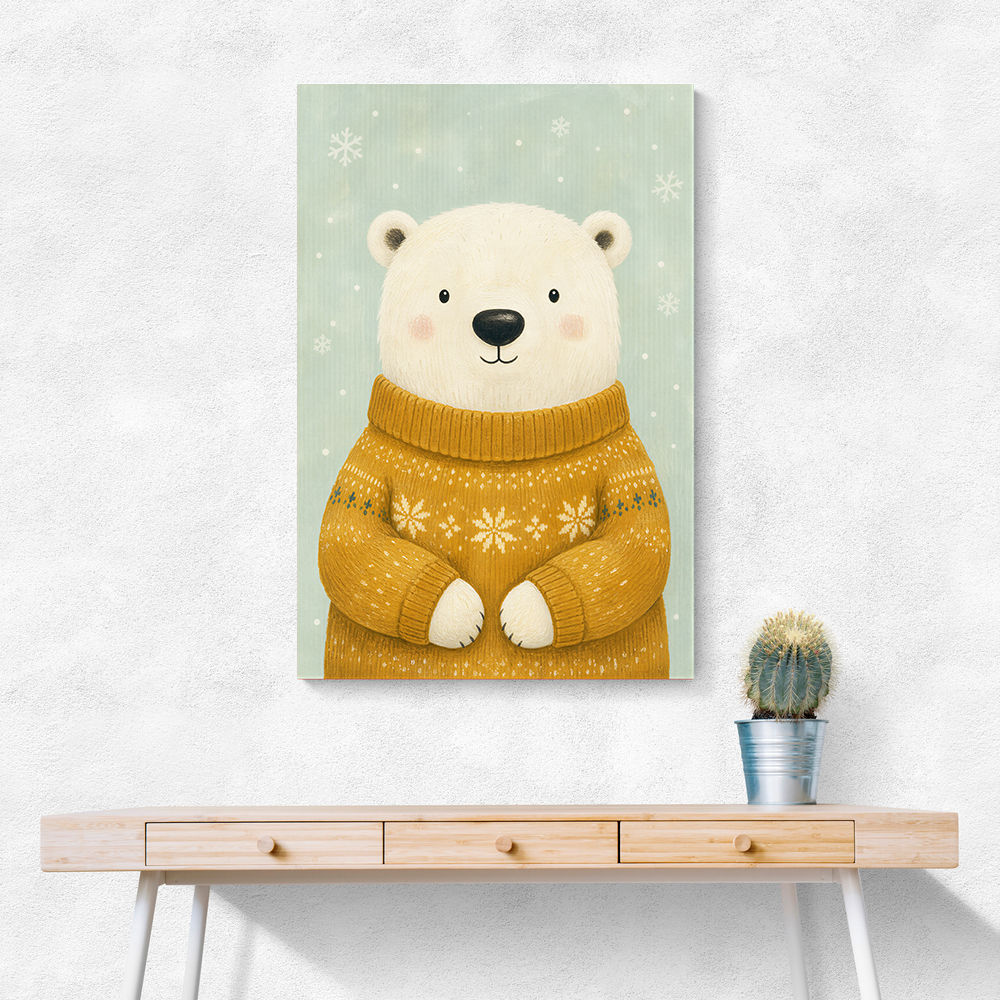 Polar Bear in Sweater