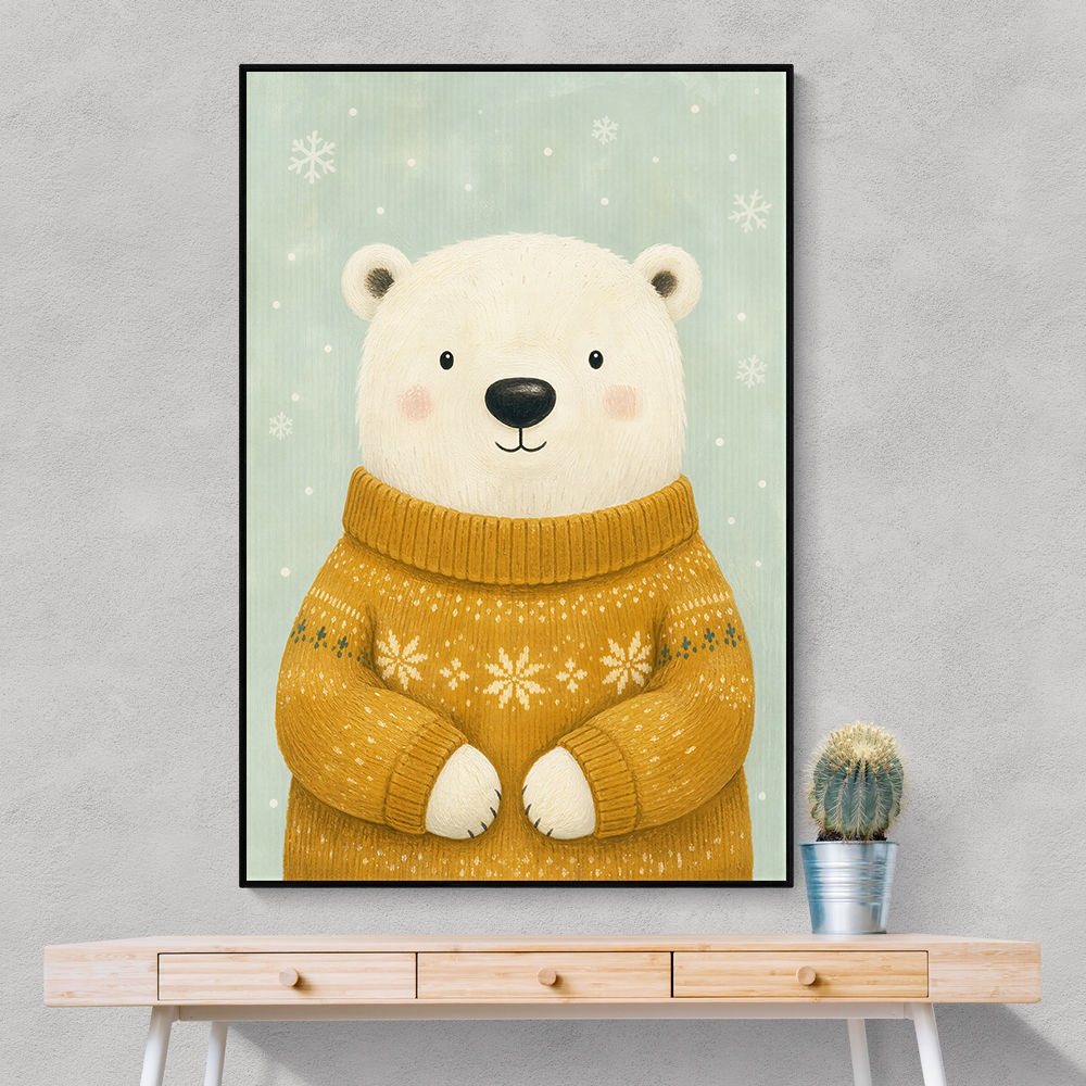 Polar Bear in Sweater