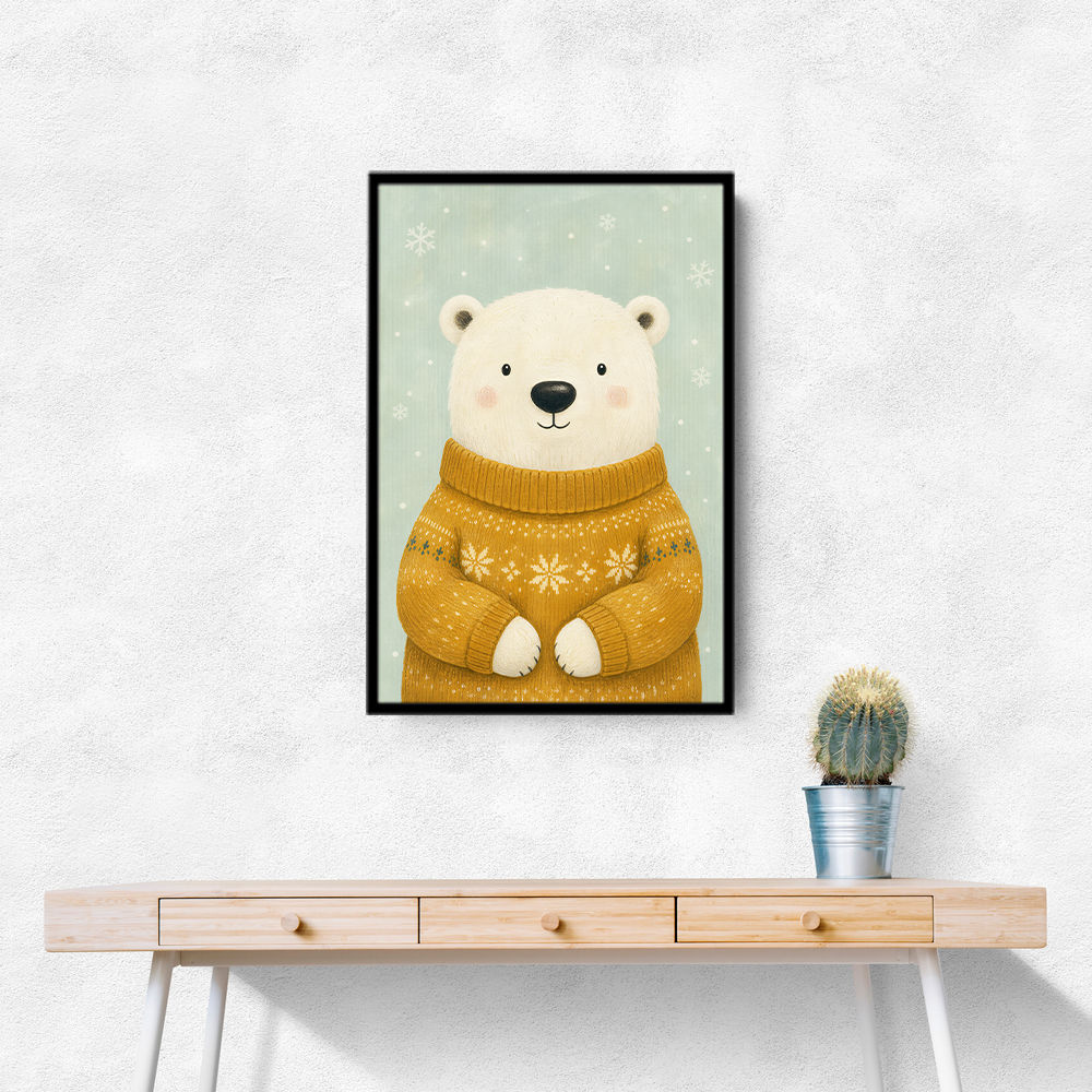Polar Bear in Sweater