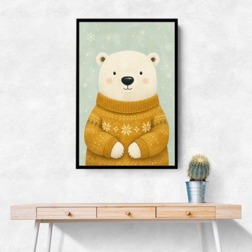 Polar Bear in Sweater