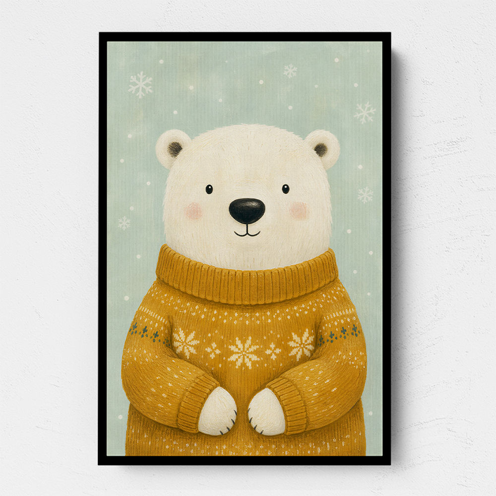 Polar Bear in Sweater