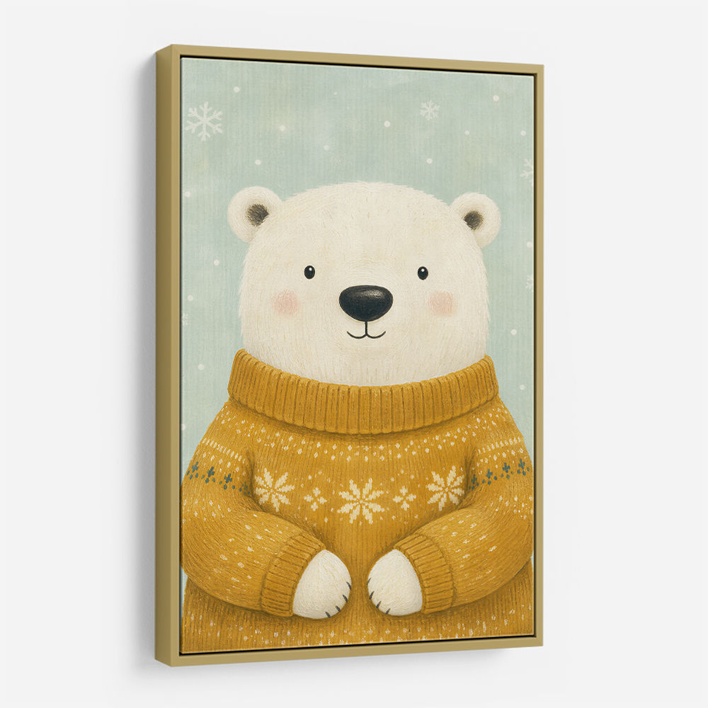 Polar Bear in Sweater
