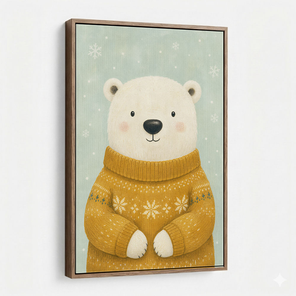 Polar Bear in Sweater
