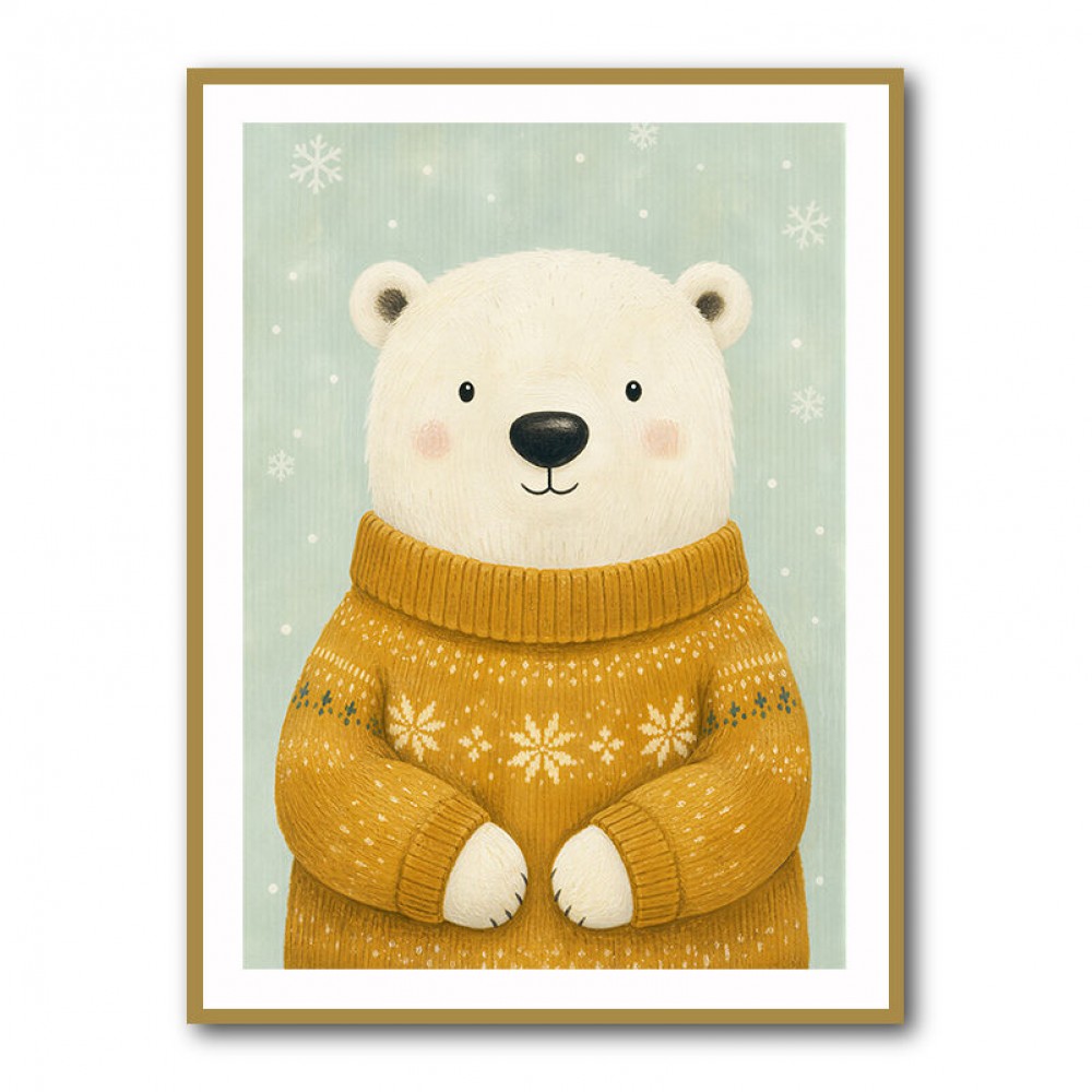 Polar Bear in Sweater