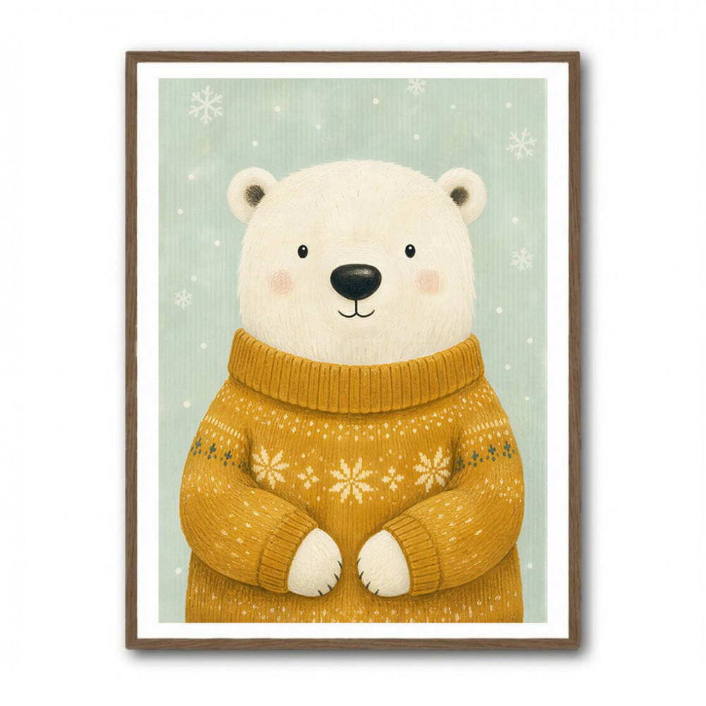 Polar Bear in Sweater