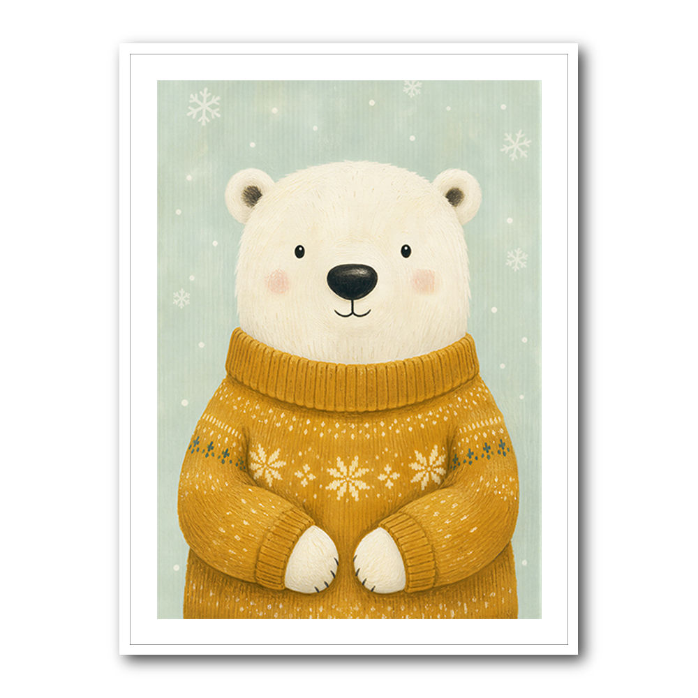 Polar Bear in Sweater