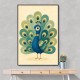 Peacock With Bow Tie