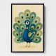 Peacock With Bow Tie