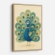 Peacock With Bow Tie