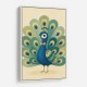 Peacock With Bow Tie