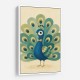 Peacock With Bow Tie