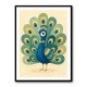 Peacock With Bow Tie