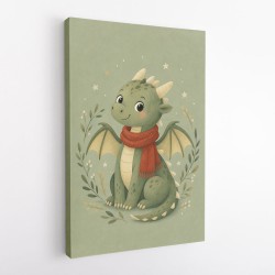Baby Dragon With Scarf