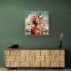 Beauty With Butterfly Crown Collage Wall Art