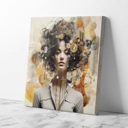 Woman Portrait 3 Collage Wall Art