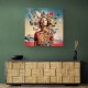 Beauty With Butterfly Crown 4 Collage Wall Art