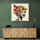Flowers & Butterfly Face Collage 5 Wall Art Flowers & Butterfly Face Collage 5 Wall Art