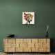 Flowers & Butterfly Face Collage 5 Wall Art Flowers & Butterfly Face Collage 5 Wall Art