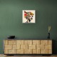 Flowers & Butterfly Face Collage 5 Wall Art Flowers & Butterfly Face Collage 5 Wall Art