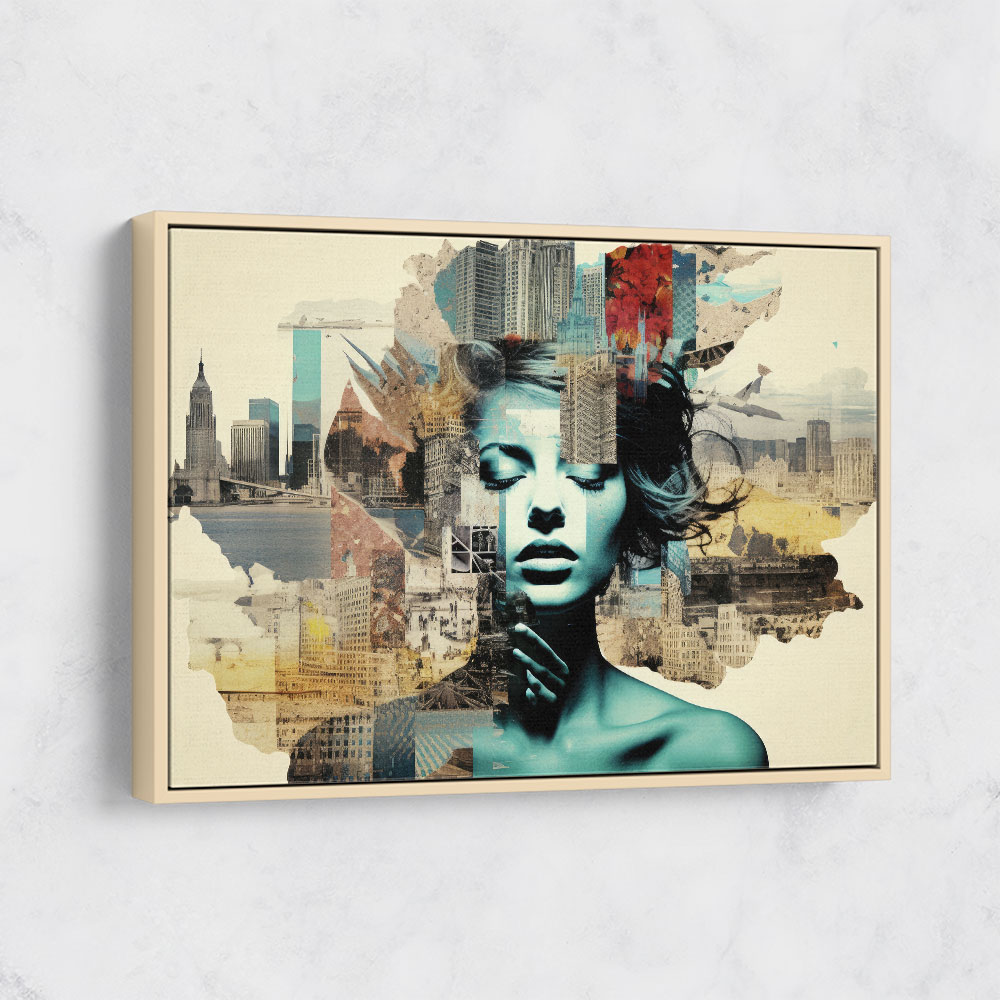 Scenic Watercolour Women 5 Fusion Collage Wall Art Scenic Watercolour Women 5 Fusion Collage Wall Art