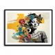 Flowers & Butterfly Women 7 Fusion Collage Wall Art Flowers & Butterfly Women 7 Fusion Collage Wall Art