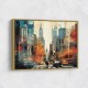 Urban City Fusion Collage Wall Art Urban City Fusion Collage Wall Art