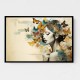 Beauty With Butterfly Crown 6 Collage Wall Art