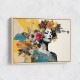 Flowers & Butterfly Women 14 Fusion Collage Wall Art Flowers & Butterfly Women 14 Fusion Collage Wall Art