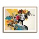 Flowers & Butterfly Women 14 Fusion Collage Wall Art Flowers & Butterfly Women 14 Fusion Collage Wall Art