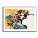 Flowers & Butterfly Women 14 Fusion Collage Wall Art Flowers & Butterfly Women 14 Fusion Collage Wall Art