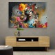 Flowers & Butterfly Women 17 Fusion Collage Wall Art Flowers & Butterfly Women 17 Fusion Collage Wall Art