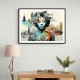 Urban Woman 6 Fusion Collage Wall Art Urban Woman 6 Fusion Collage Wall Art