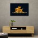 Bitcoin Golden Bull Wall Art