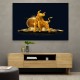 Bitcoin Golden Bull Wall Art