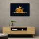 Bitcoin Golden Bull Wall Art