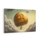 Bitcoin Parachute Wall Art