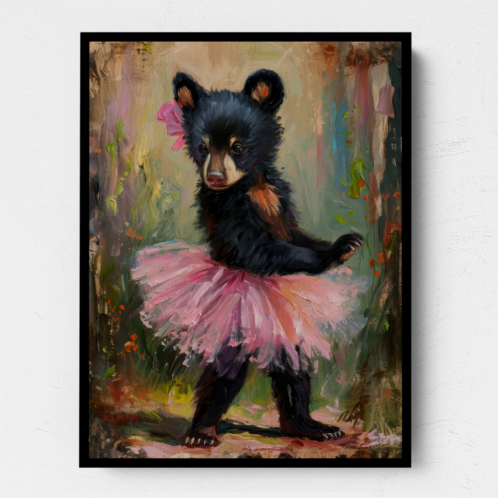 Baby Black Bear Dancer