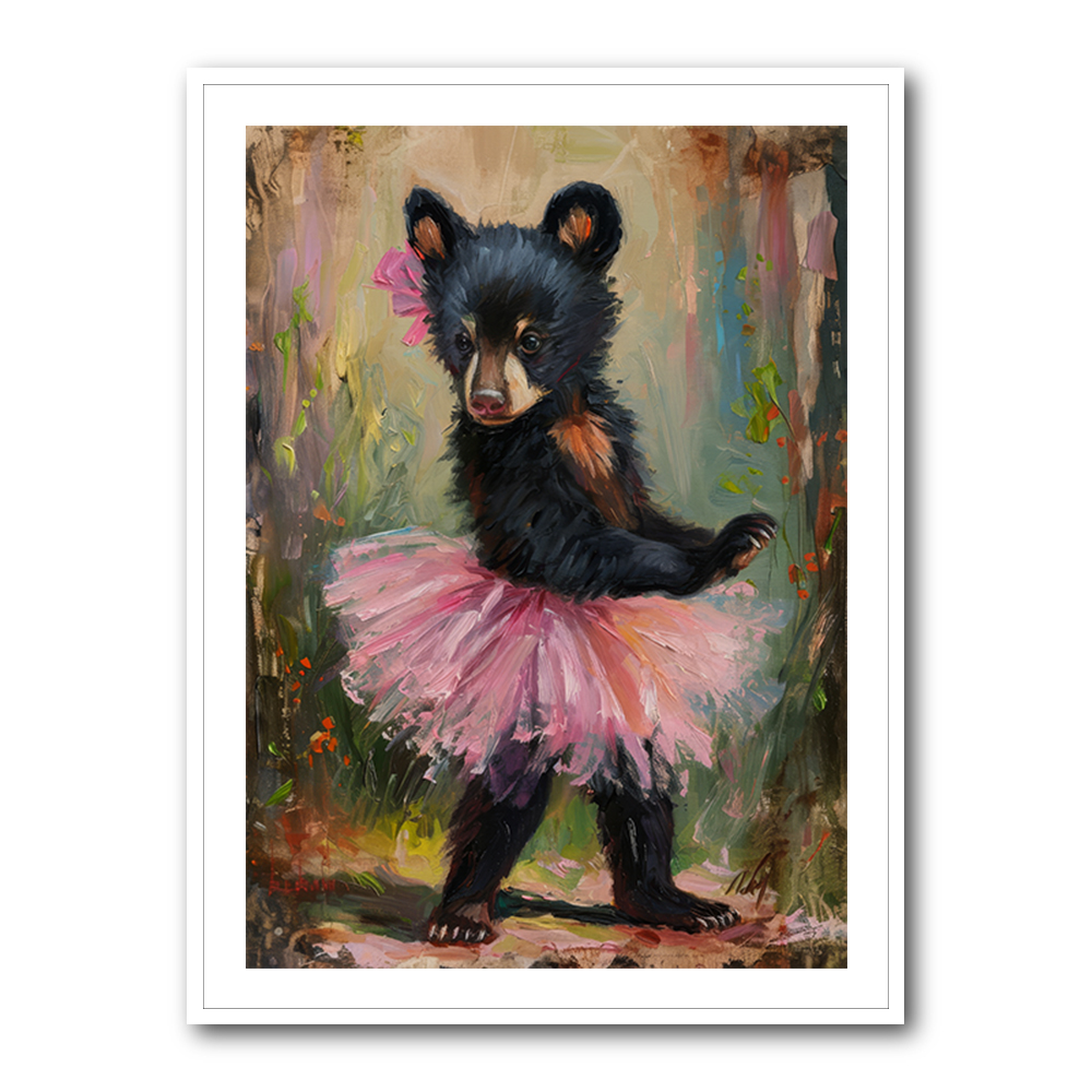 Baby Black Bear Dancer