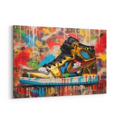 Air Jordan 4 Graffiti Art