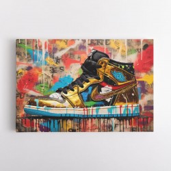 Air Jordan 4 Graffiti Art