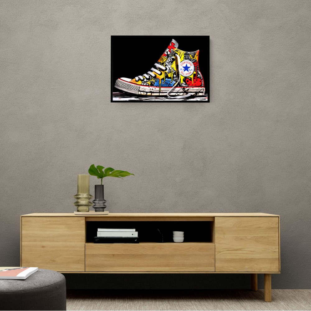 Converse Classic Graffiti Wall Art Converse Classic Graffiti Wall Art