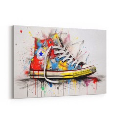 Converse Classic's Graffiti Style 2 Wall Art