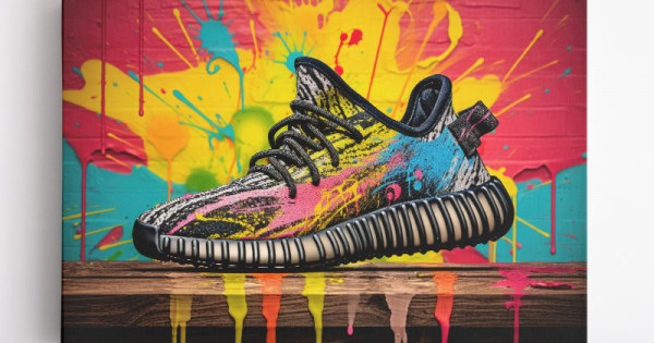 Graffiti shop 2025 yeezy
