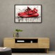 Yeezy Boost 350 Sneakers Graffiti Style 3 Wall Art