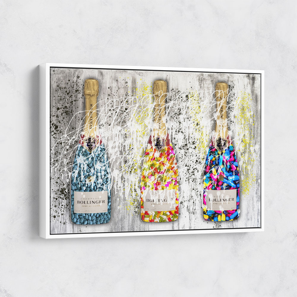 Champagne Sweets Paint Splash