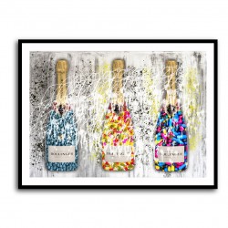 Champagne Sweets Paint Splash