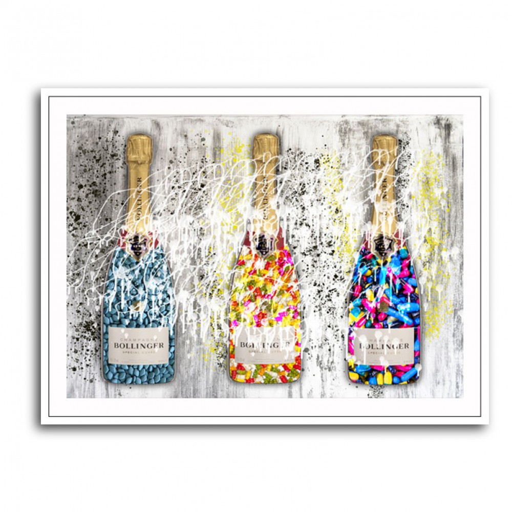 Champagne Sweets Paint Splash