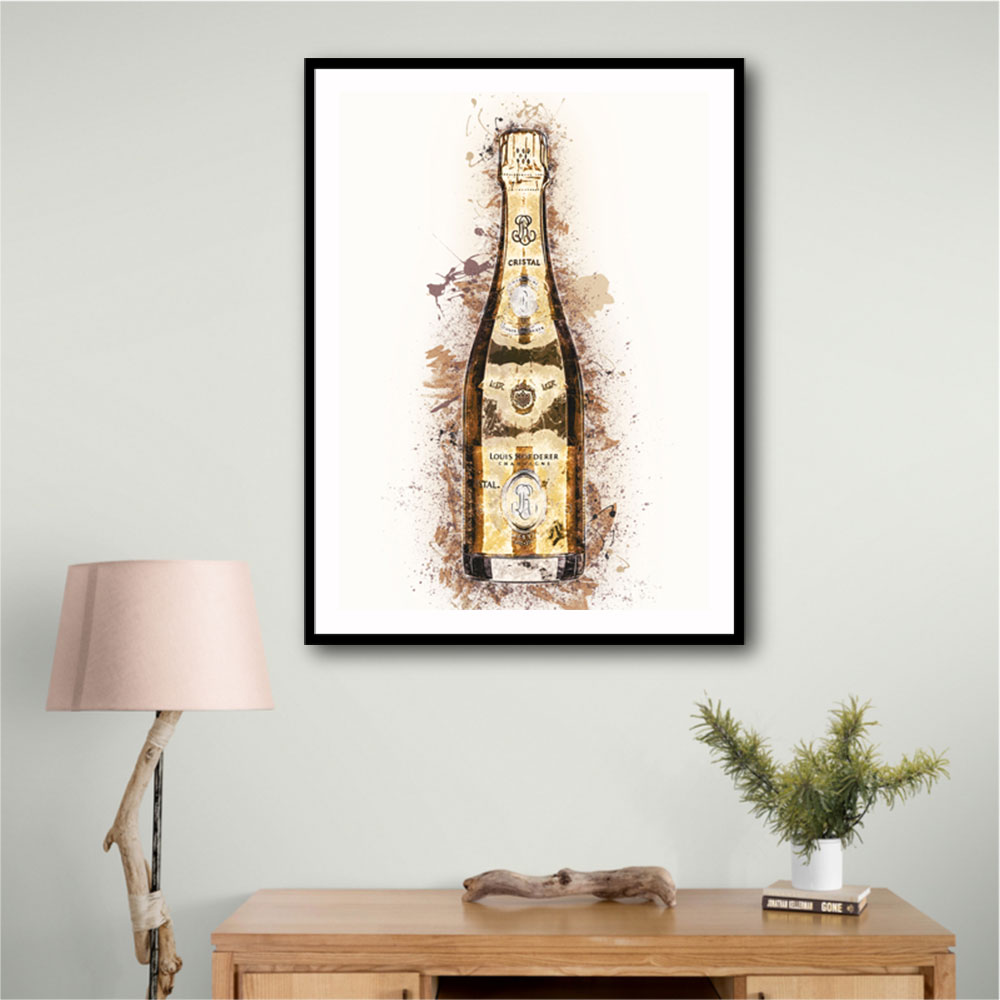 Cristal Champagne Splash